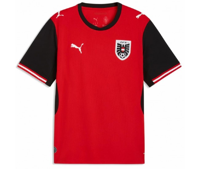 Austria Mens Home Soccer Jersey 2026