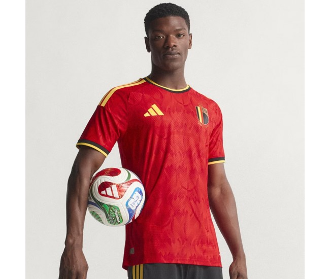 Belgium Mens Home Authentic Soccer Jersey 2026