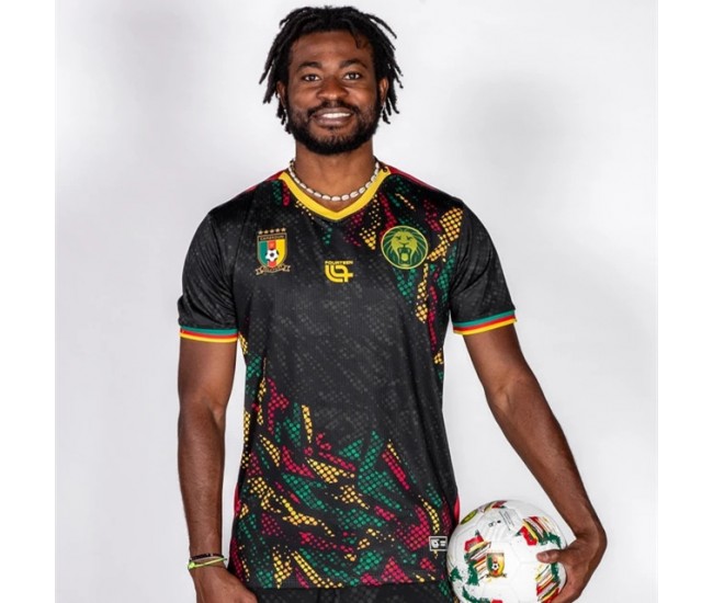 Cameroon FECAFOOT AFCON Mens Limited Edition Soccer Jersey 2025