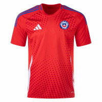 Chile Mens Home Soccer Jersey 2024