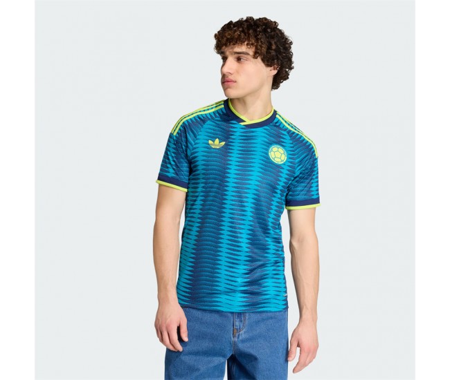 Colombia Mens Away Authentic Soccer Jersey 2026