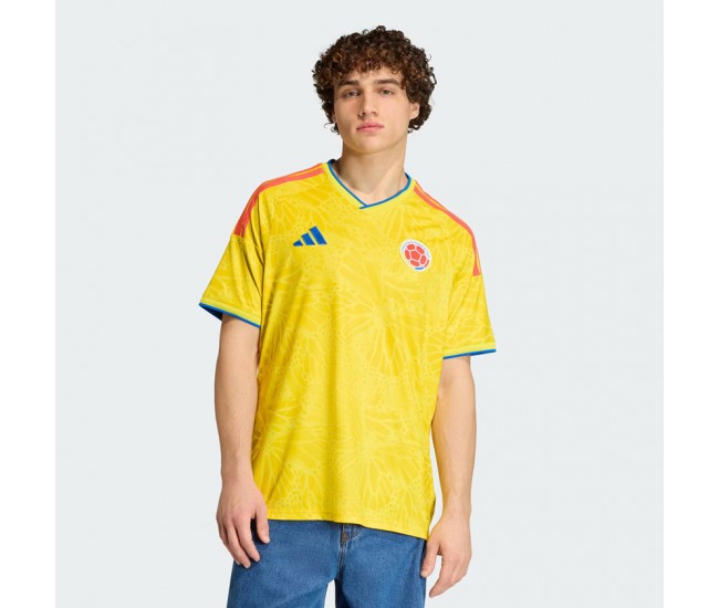 Colombia Mens Home Authentic Soccer Jersey 2026