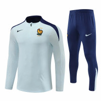 France National Team White Training Technical Soccer Tracksuit 2024