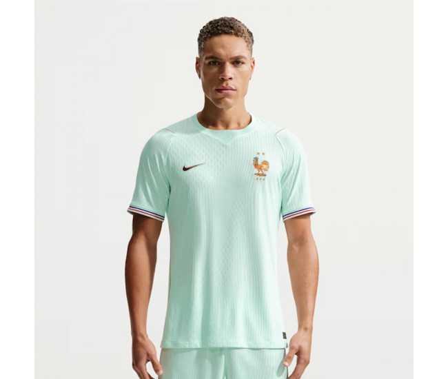 France Mens Away Authentic Soccer Jersey 2026