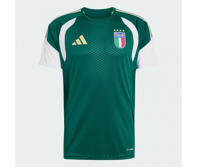 Italy Men's Tiro Training Green Soccer Jersey 2026