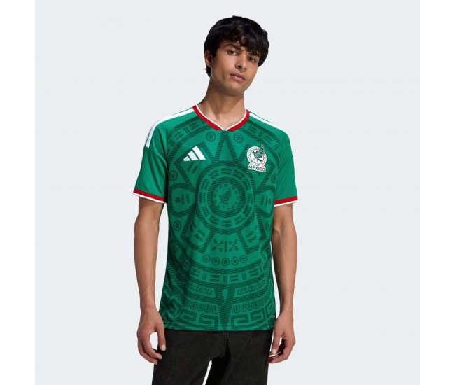Mexico Mens Home Authentic Soccer Jersey 2026