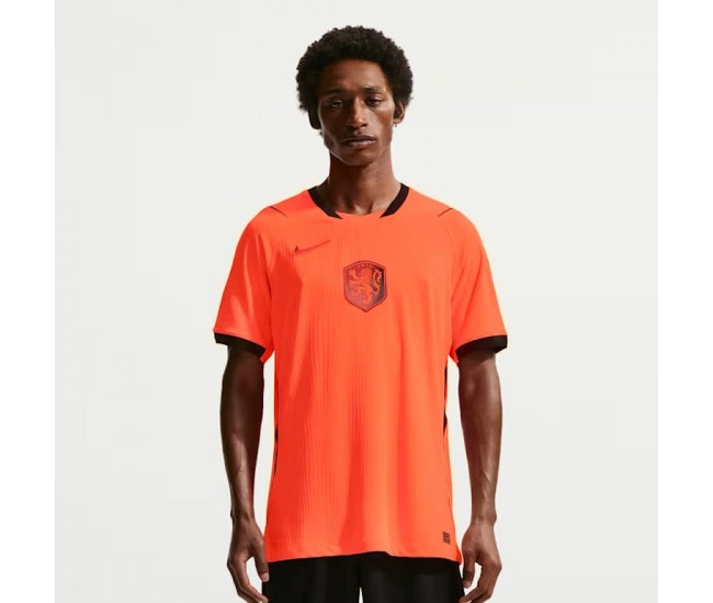 Netherlands Mens Home Authentic Soccer Jersey 2026