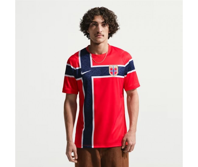 Norway Mens Home Authentic Soccer Jersey 2026