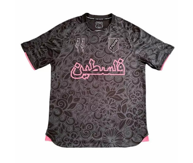 FC Palestine X Farrah Azam Mens Collab Black Jersey 2024