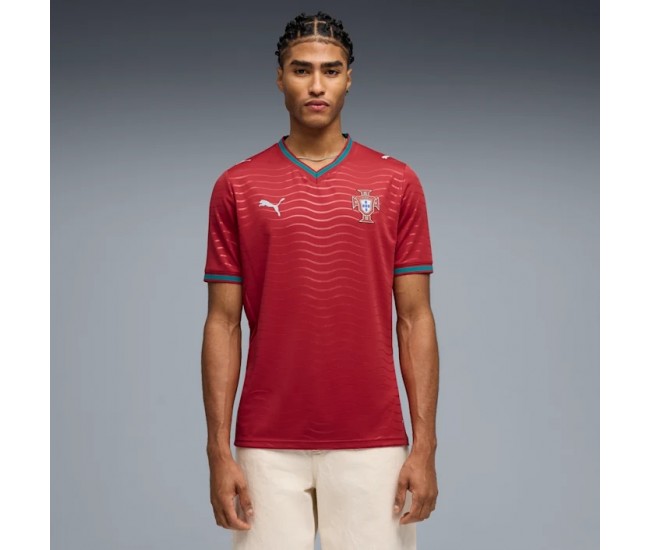 Portugal Mens Home Authentic Soccer Jersey 2026