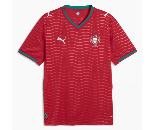 Portugal Mens Home Soccer Jersey 2026