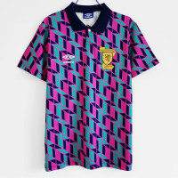Scotland Men Away Retro Soccer Jersey 1988