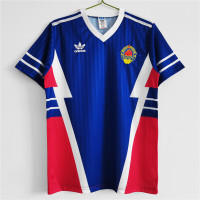 Yugoslavia Men Home Retro Soccer Jersey 1990