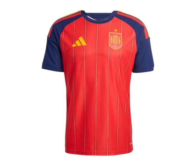 Spain Mens Home Soccer Jersey 2026