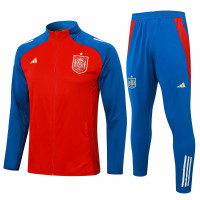 Spain Red Training Presentation Soccer Tracksuit 2024