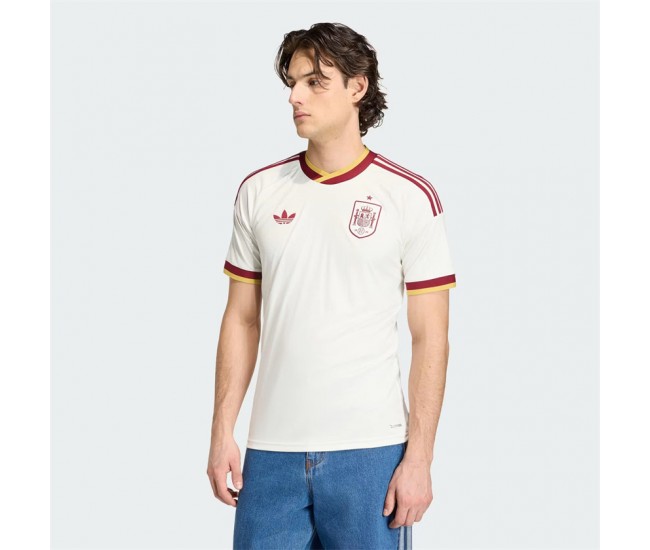 Spain Mens Away Authentic Soccer Jersey 2026