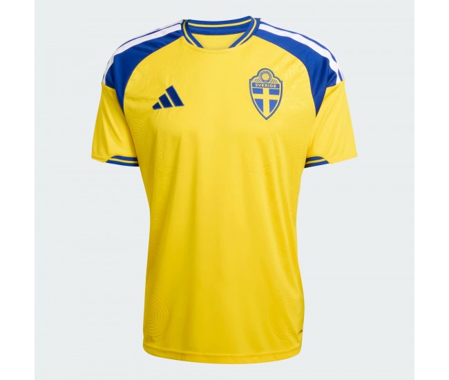 Sweden Mens Home Soccer Jersey 2026