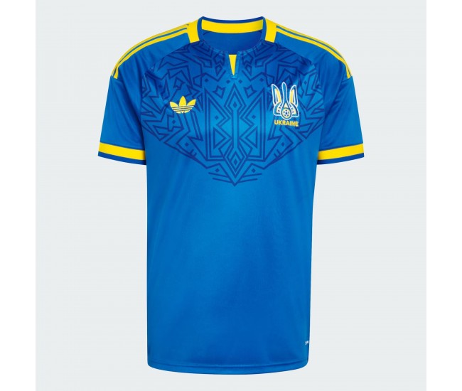 Ukraine Mens Away Soccer Jersey 2026