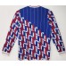 AFC AJAX Men Away Long Sleeve Retro Soccer Jersey 1989