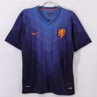 Netherlands National Team Men Away Retro Soccer Jersey 2014