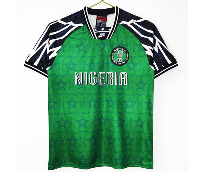 Nigeria Men Home Retro Soccer Jersey 1994 Nigeria Men Home Retro Soccer Jersey 1994