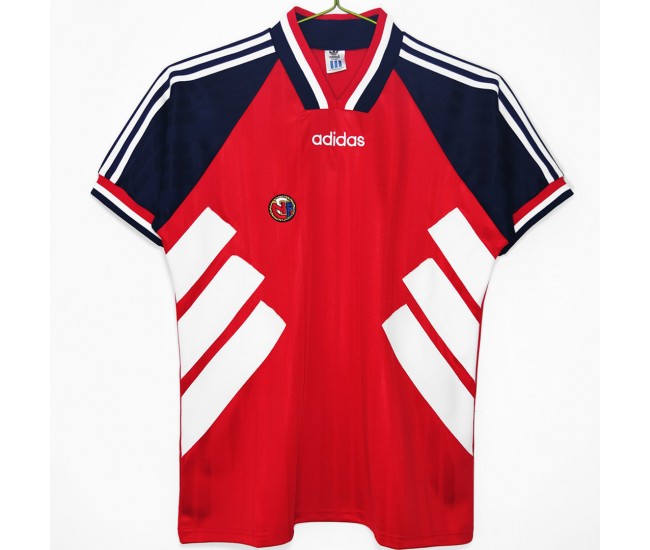 Norway Men Home Retro Soccer Jersey 1994