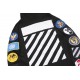2020 New Arrivals OFF-WHITE Striped Armband Hoodie Black