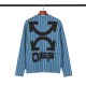 2019 SS OFF-WHITE Blue Stripes Men's Sweater