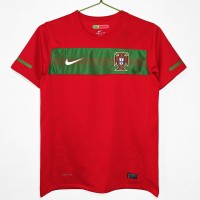 Portugal Men Home Retro Soccer Jersey 2010 Portugal Men Home Retro Soccer Jersey 2010