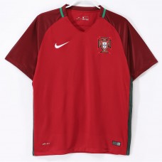 Portugal Men Home Retro Soccer Jersey 2016 Portugal Men Home Retro Soccer Jersey 2016