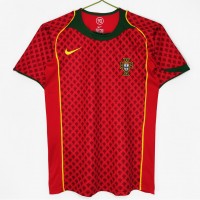 Portugal Men Home Retro Soccer Jersey 2004 Portugal Men Home Retro Soccer Jersey 2004