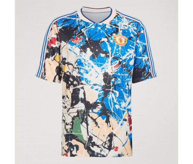 Manchester United Men's Stone Roses Soccer Jersey 2025