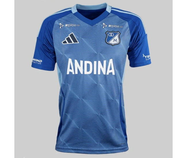 Millonarios FC Mens Home Soccer Jersey 2025