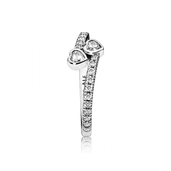 Pandora Forever Hearts, Clear CZ