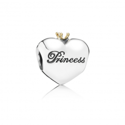Pandora Princess Heart, Pink CZ