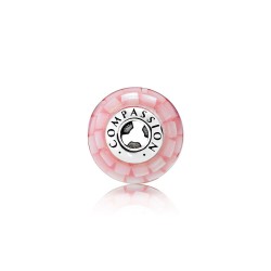 Pandora COMPASSION, Pink Mother/of/Pearl Mosaic