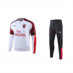 Associazione Calcio Milan Kid Long Sleeve Half Zip Football Set 2024 