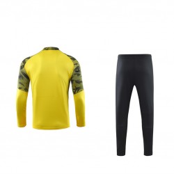Borussia Dortmund Kid Long Sleeves Half Zip Football Suit