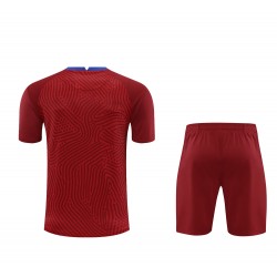 Chelsea FC Men Goalkeeper Short Sleeves Football Kit Wine Red