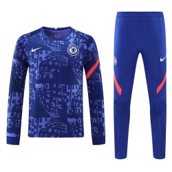 Chelsea FC Men Long Sleeves Football Suit