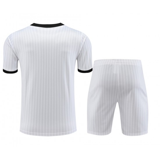 Clube De Regatas Do Flamengo Men Short Sleeves Football Kit White 2024