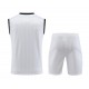 Clube De Regatas Do Flamengo Men Vest Sleeveless Football Suit White 2024