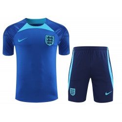 England National Football Team Men Short Sleeves Football Kit Dark Blue 2023