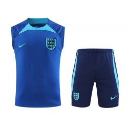 England National Football Team Men Vest Sleeveless Football Kit Dark Blue 2023