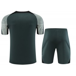 FC Barcelona Men Short Sleeves Football Kit Green 2024