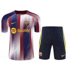 FC Barcelona Men Short Sleeves Football Set 2024