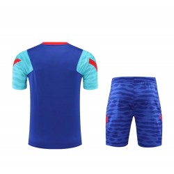 FC Barcelona Men Short Sleeves Football Training Kit