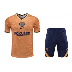 FC Barcelona Men Short Sleeves Football Training Suit 2024