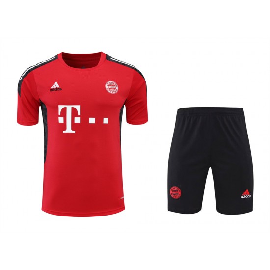 FC Bayern Munchen Men Short Sleeves Football Kit