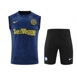Football Club Internazionale Milano Men Vest Sleeveless Football Kit 2024